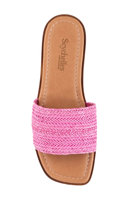 Shop Seychelles Palms Perfection Slide Sandal In Pink