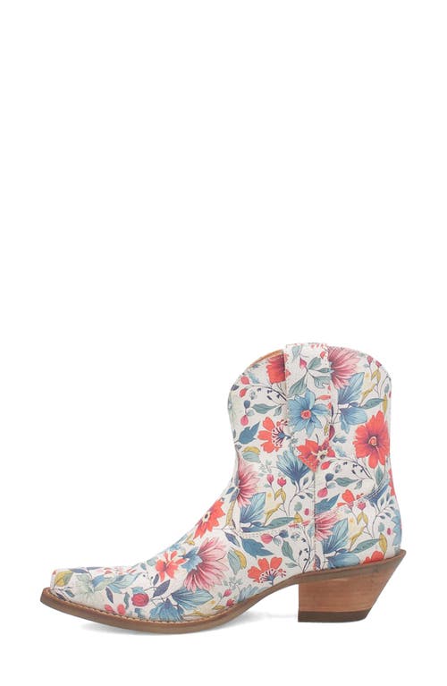 Shop Dingo Pixie Rose Western Boot In White