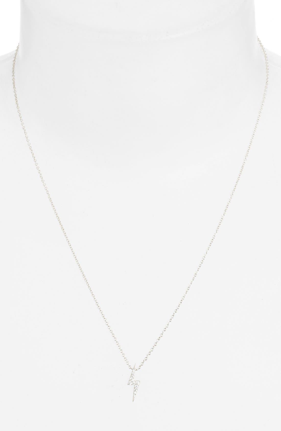 Sugar Bean Jewelry Lightning Bolt Pendant Necklace Nordstrom