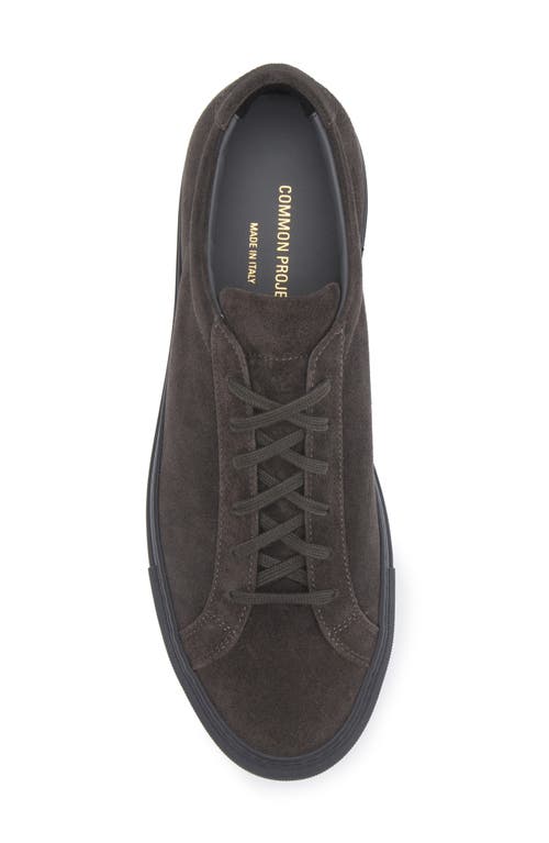 Shop Common Projects Original Achilles Sneaker In Charcoal