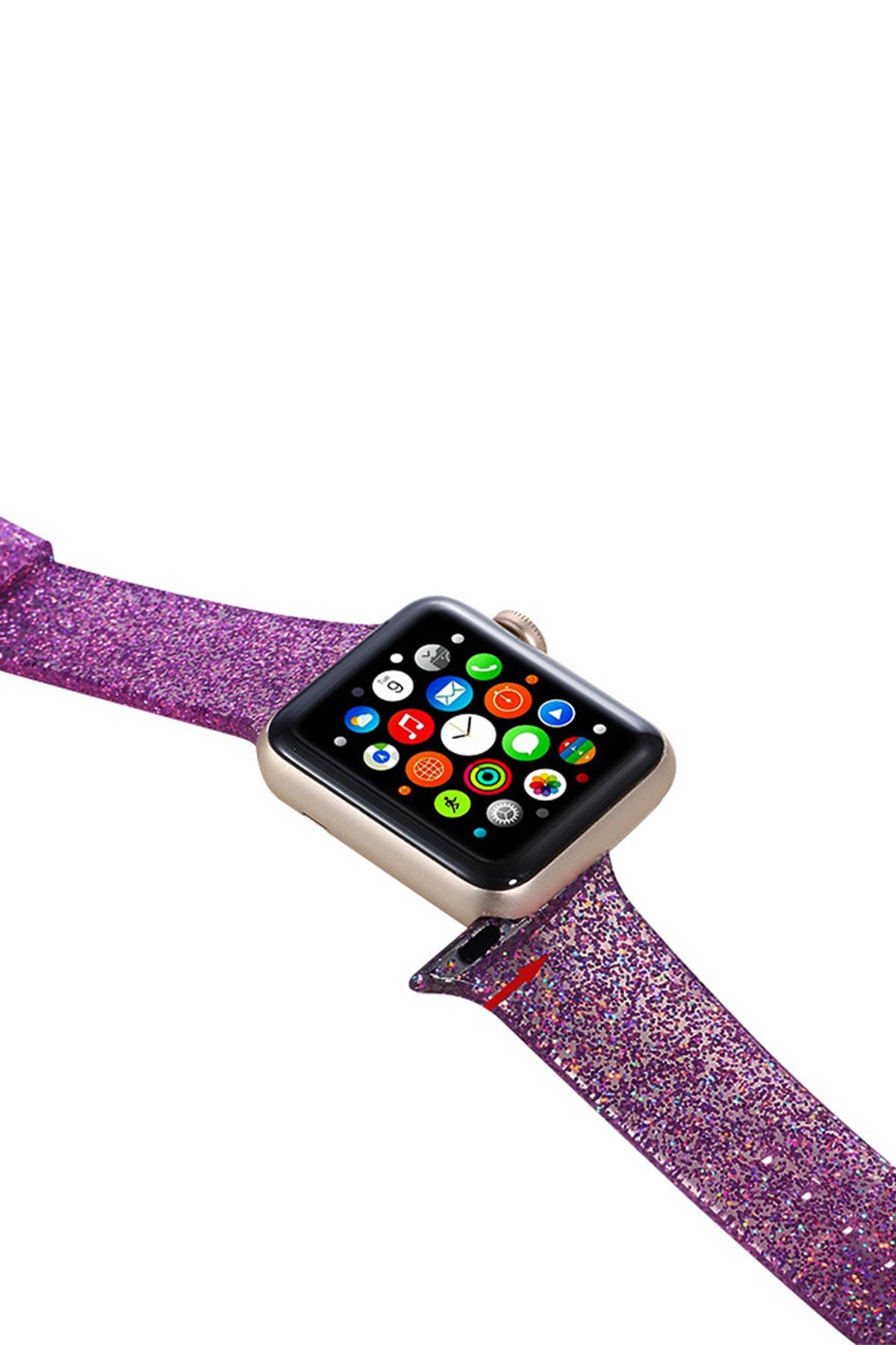 apple watch glitter strap