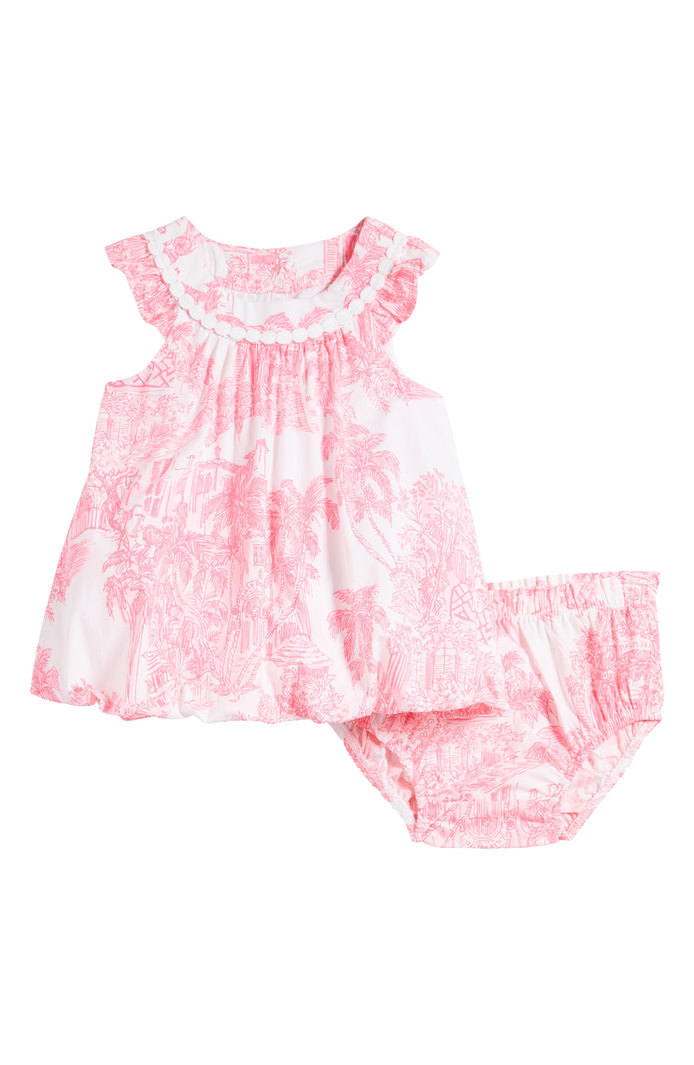 Le Bebé Enfant ruffled floral cotton top - White