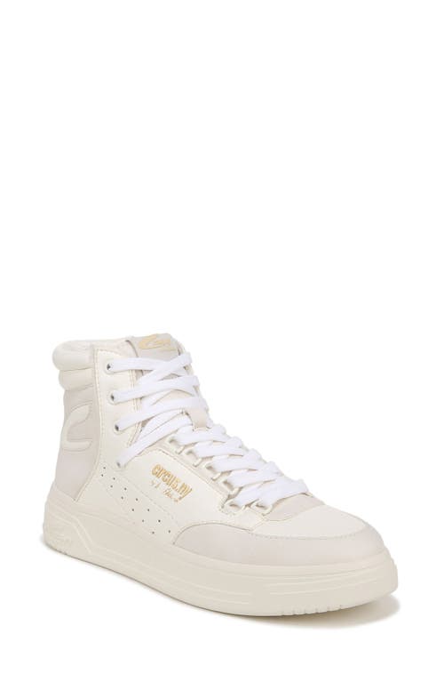Circus Ny By Sam Edelman Irving High Top Platform Sneaker In White/off White