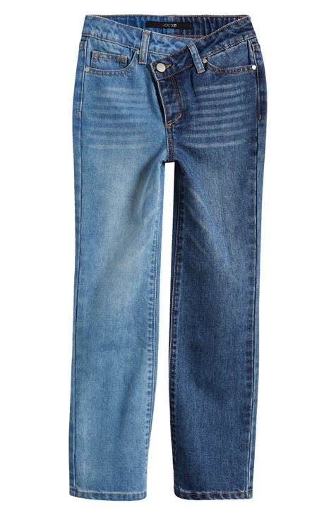 Kids' The Maison Crossover Waist Relaxed Fit Jeans (Big Kid)