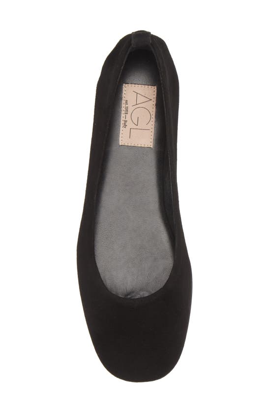 Agl Attilio Giusti Leombruni Kim Ballet Flat In Nero