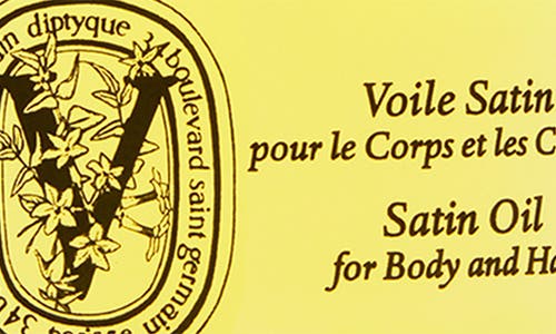 Diptyque Satin Oil For Body & Hair In No Color