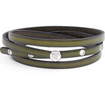 Degs & Sal Leather Wrap Bracelet