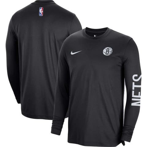 Nike Brooklyn Nets Nike Youth 2019 NBA Playoffs Bound Mantra Performance T- Shirt - Black