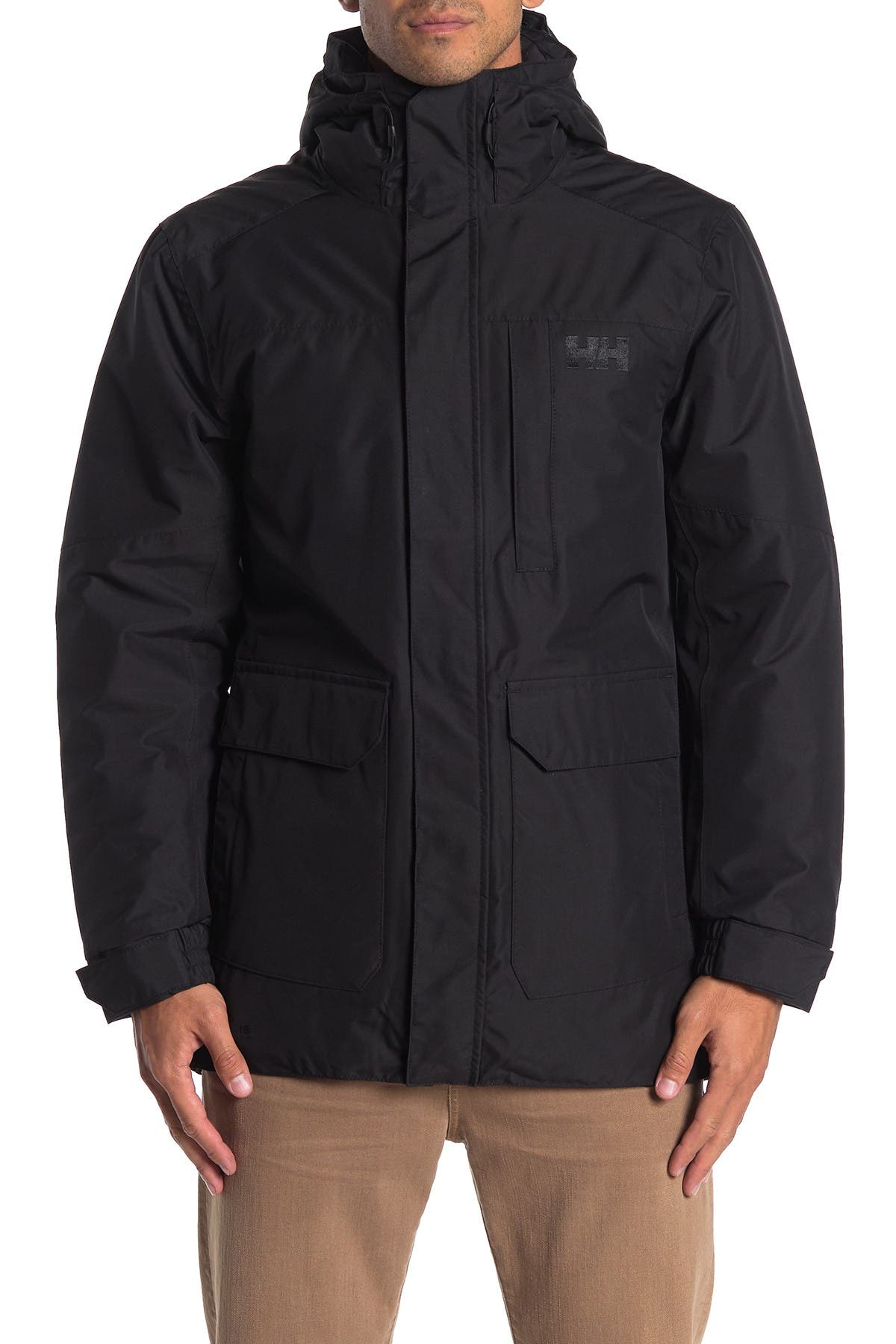 helly hansen fur hood