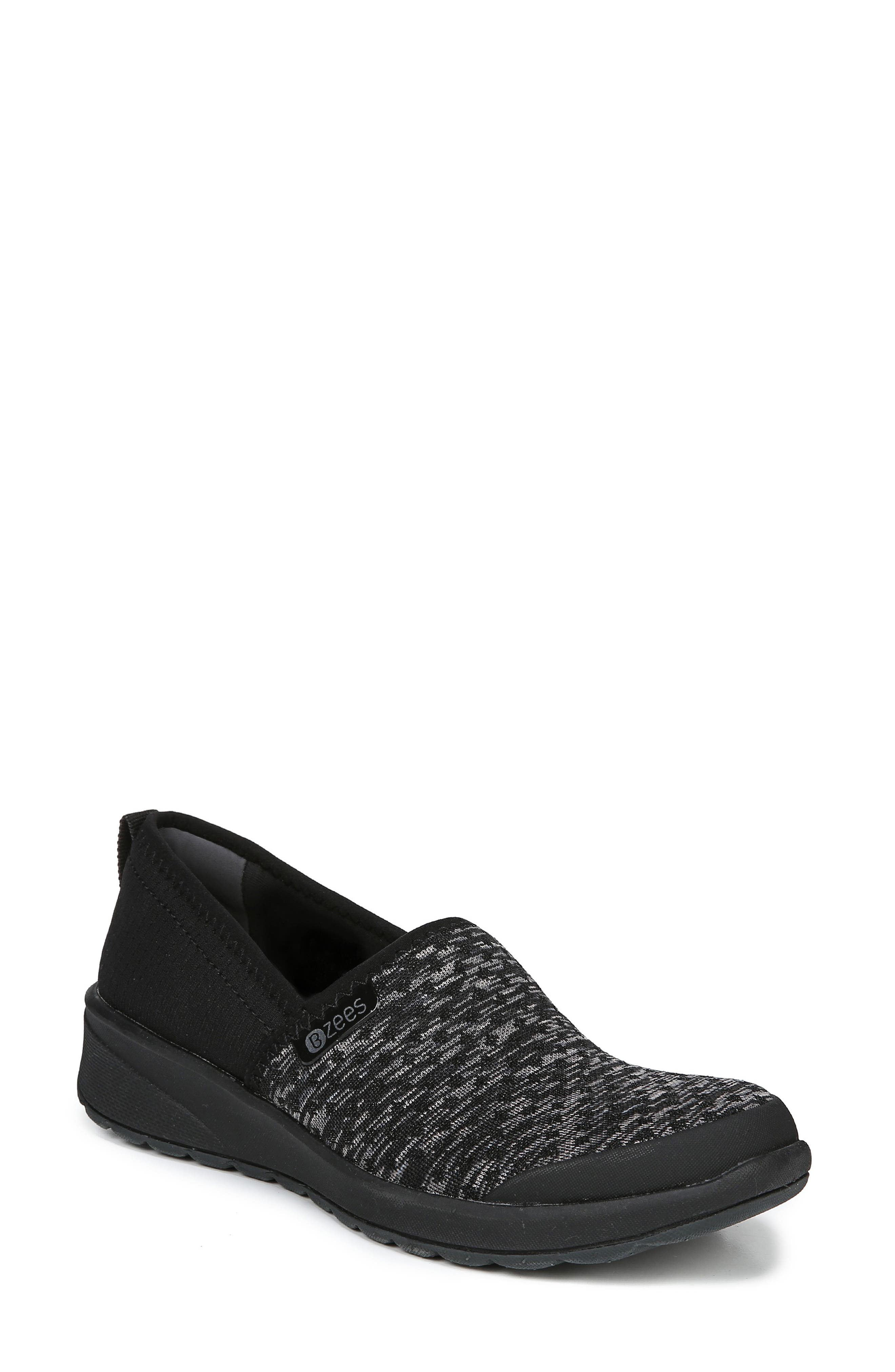Bzees Glee Slip-On Sneaker W - Black