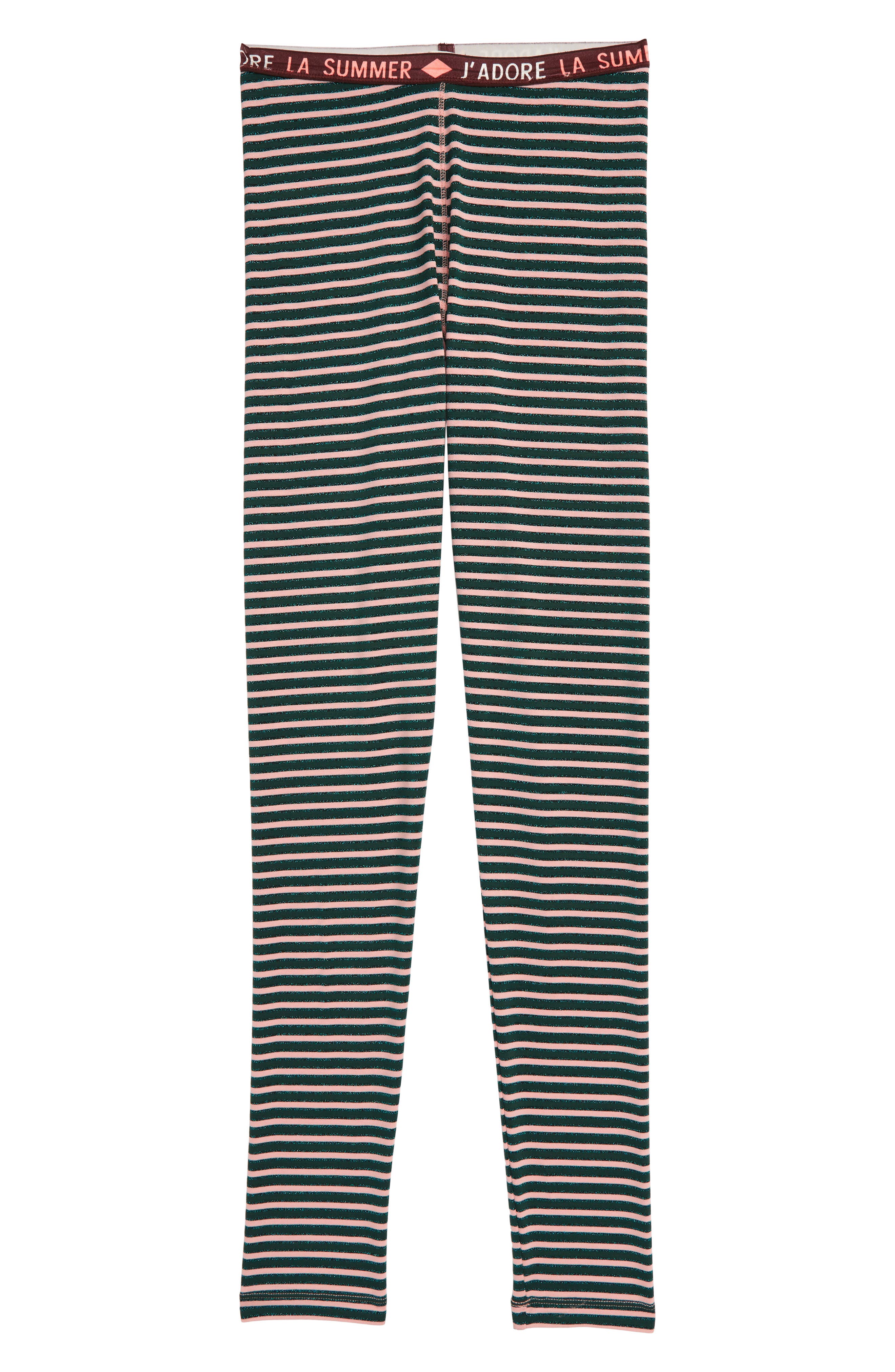 black trousers with sparkle stripe