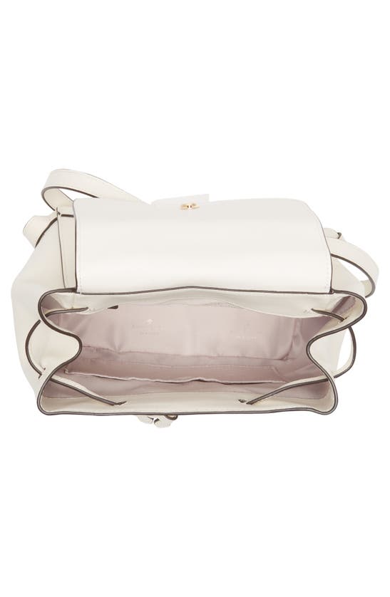 Kate Spade Kristi Medium Flap Backpack In Meringue