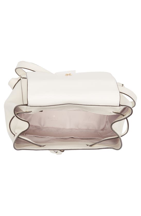 Shop Kate Spade Kristi Medium Flap Backpack In Meringue