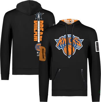 FISLL Unisex FISLL x Black History Collection Black New York Knicks Pullover  Hoodie