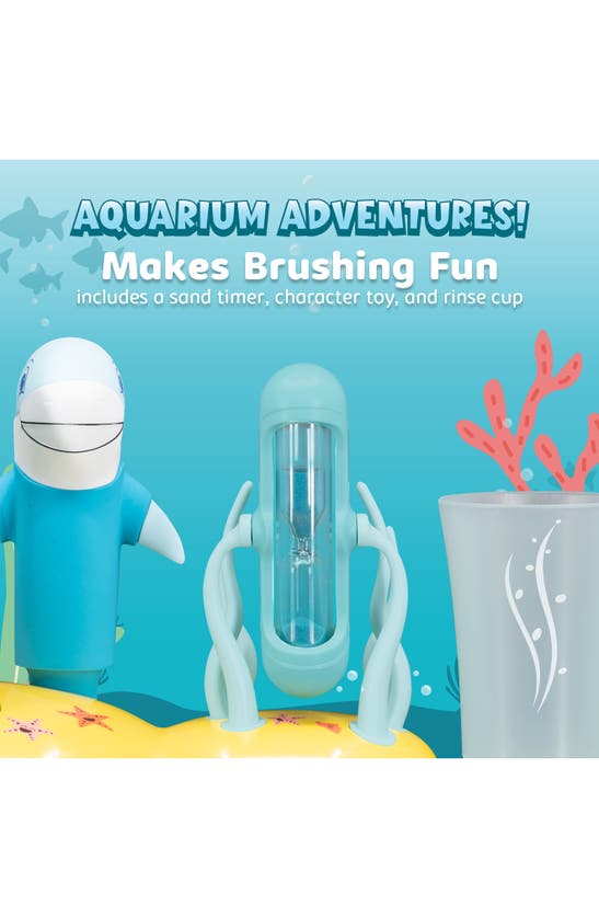 AQUASONIC AQUARIUM ADVENTURES KIDS TOOTHBRUSH SET
