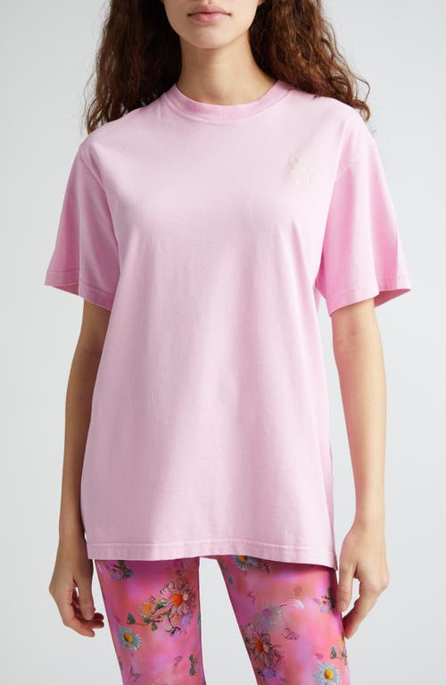The Macca Cotton T-Shirt in Pink