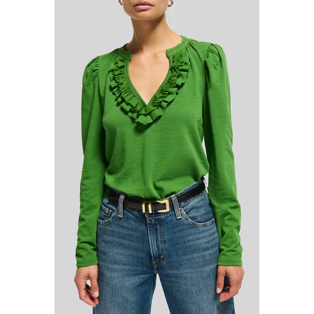 NATION LTD NATION LTD VALITA RUFFLE TOP