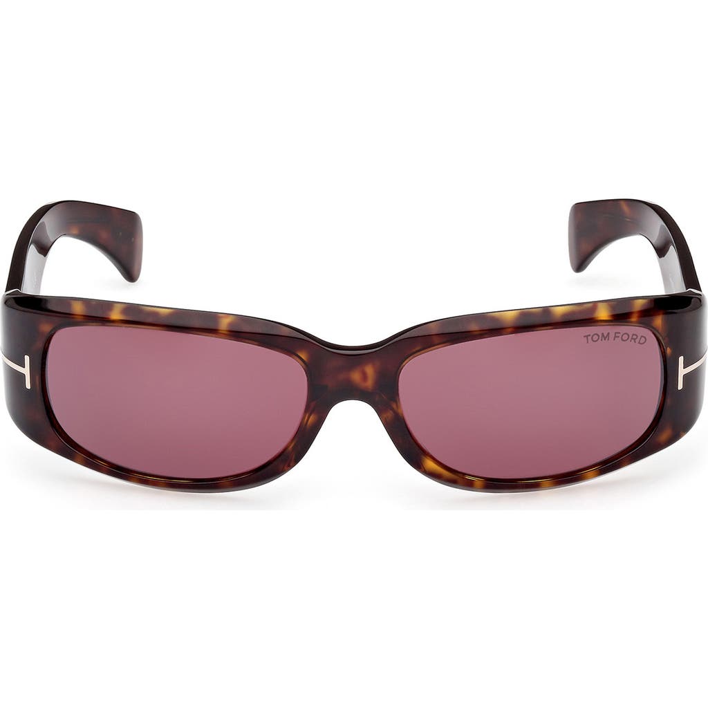 TOM FORD TOM FORD COREY 59MM SQUARE SUNGLASSES