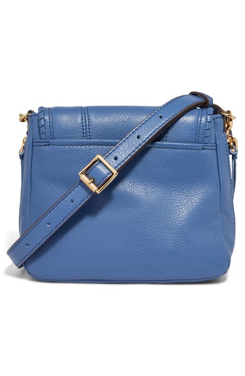 Aimee Kestenberg Mini All For Love Convertible Leather Crossbody Bag In Elemental Blue