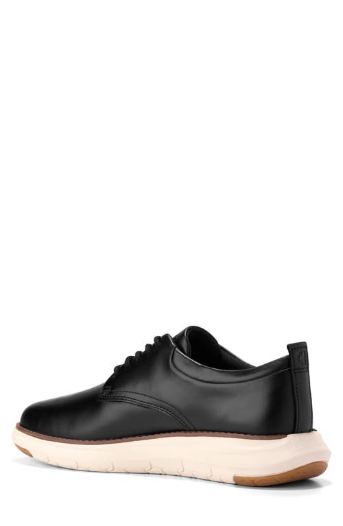 Cole Haan Grand Remix Derby In Black Smooth/ivory