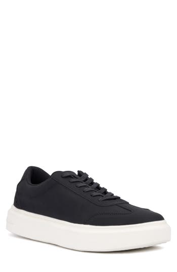 New York And Company Wilson Low Top Sneaker In Black