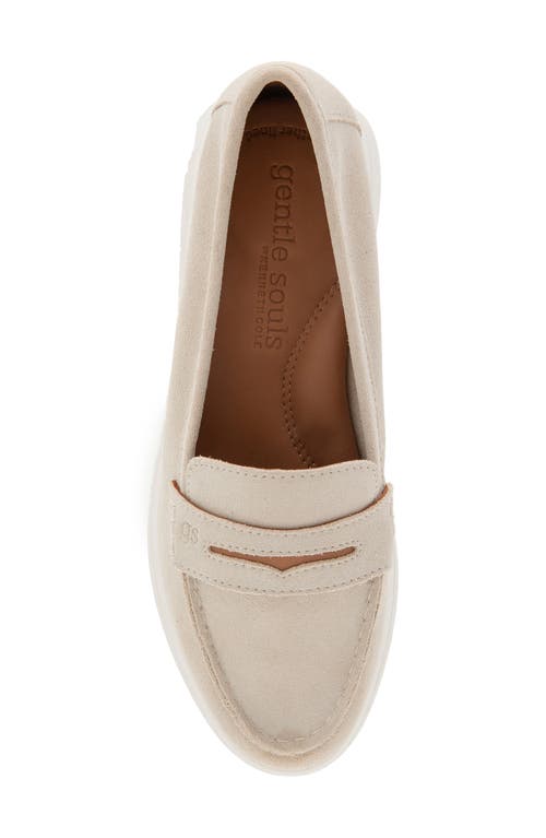 GENTLE SOULS BY KENNETH COLE GENTLE SOULS BAILEY METALLIC PENNY LOAFER