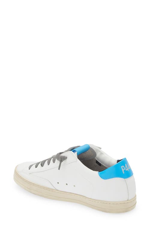 Shop P448 John Sneaker In White/blue