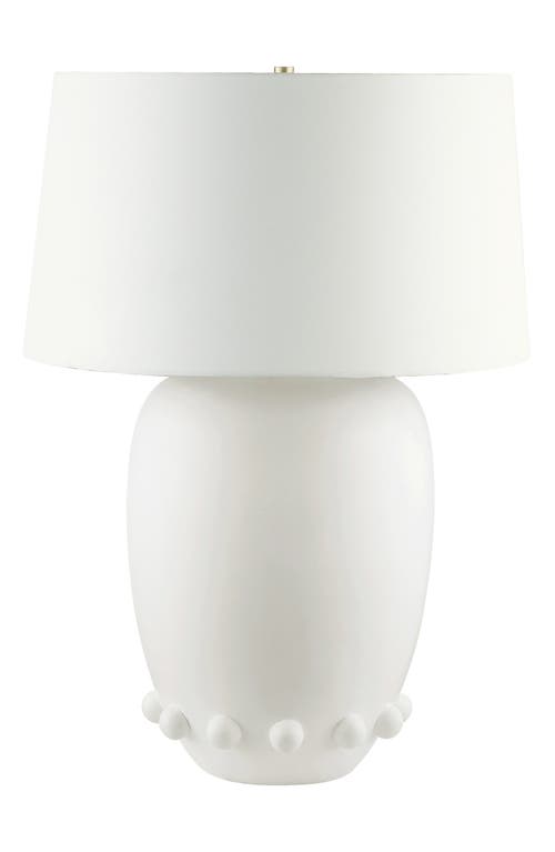 Renwil Trivor Table Lamp in Matte Off-White at Nordstrom