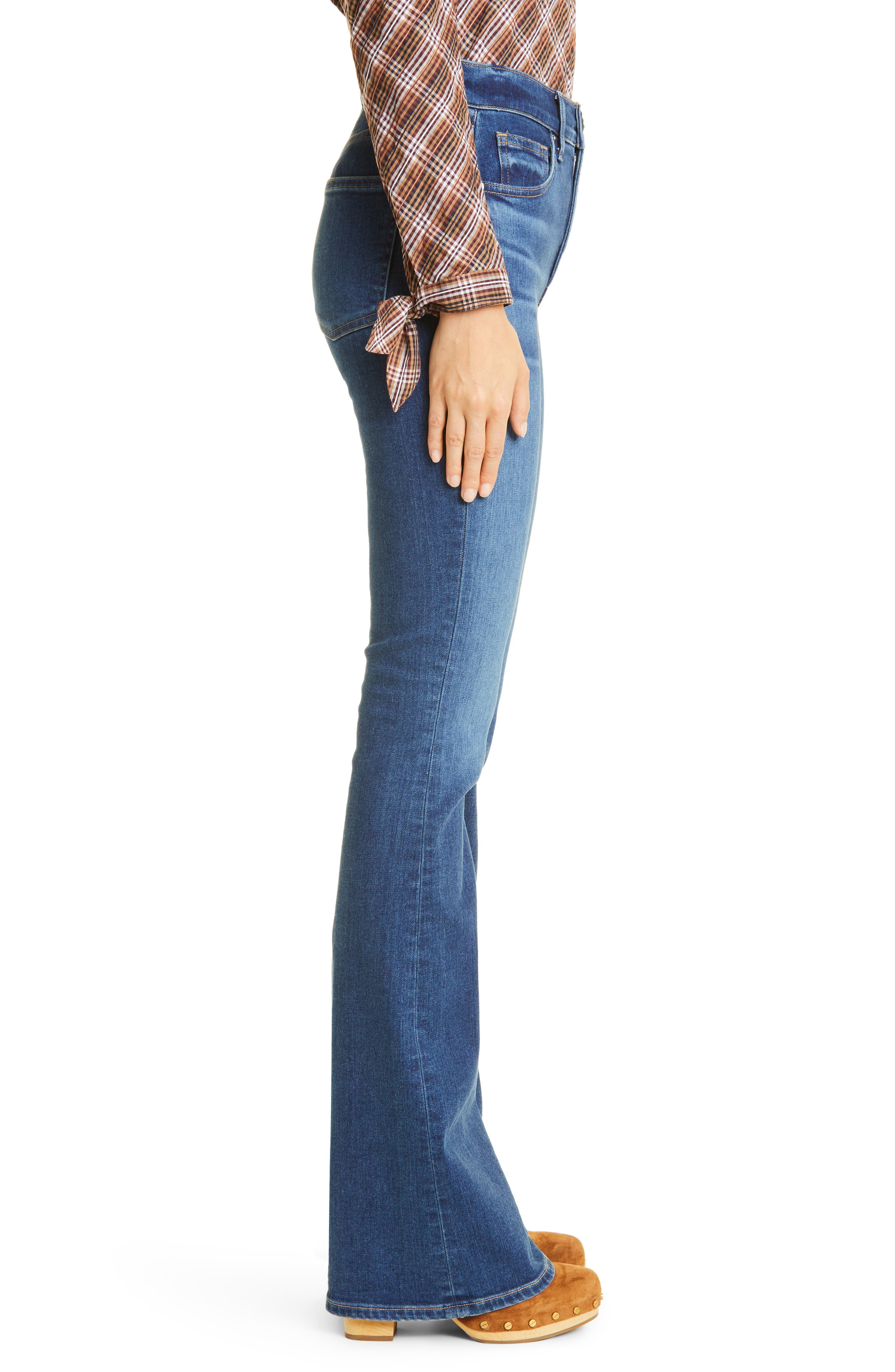 skinny flare jean