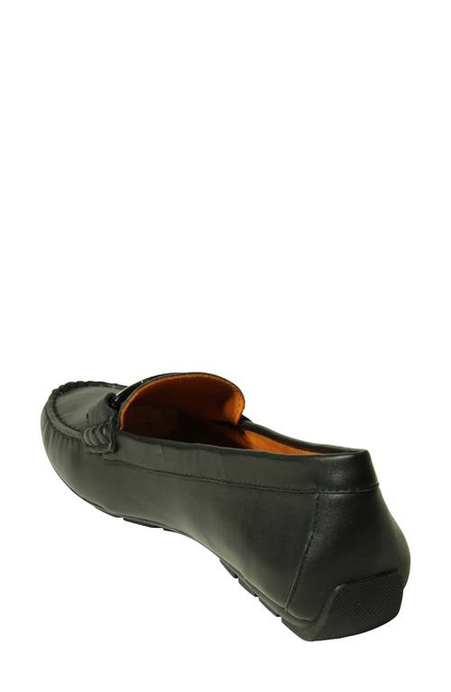 Aiker Driving Loafer in Black