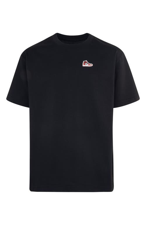 Jordan Kids' Patch T-Shirt in Black at Nordstrom, Size Xl