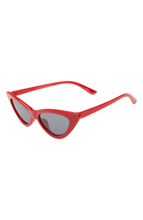 Rad + Refined Cat Eye Sunglasses in Red/Black