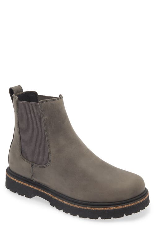 Birkenstock Highwood Chelsea Boot In Brown In Graphite
