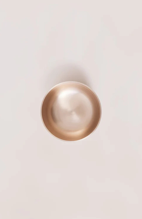 Fleck Luxe Kansa Bowl In Bronze