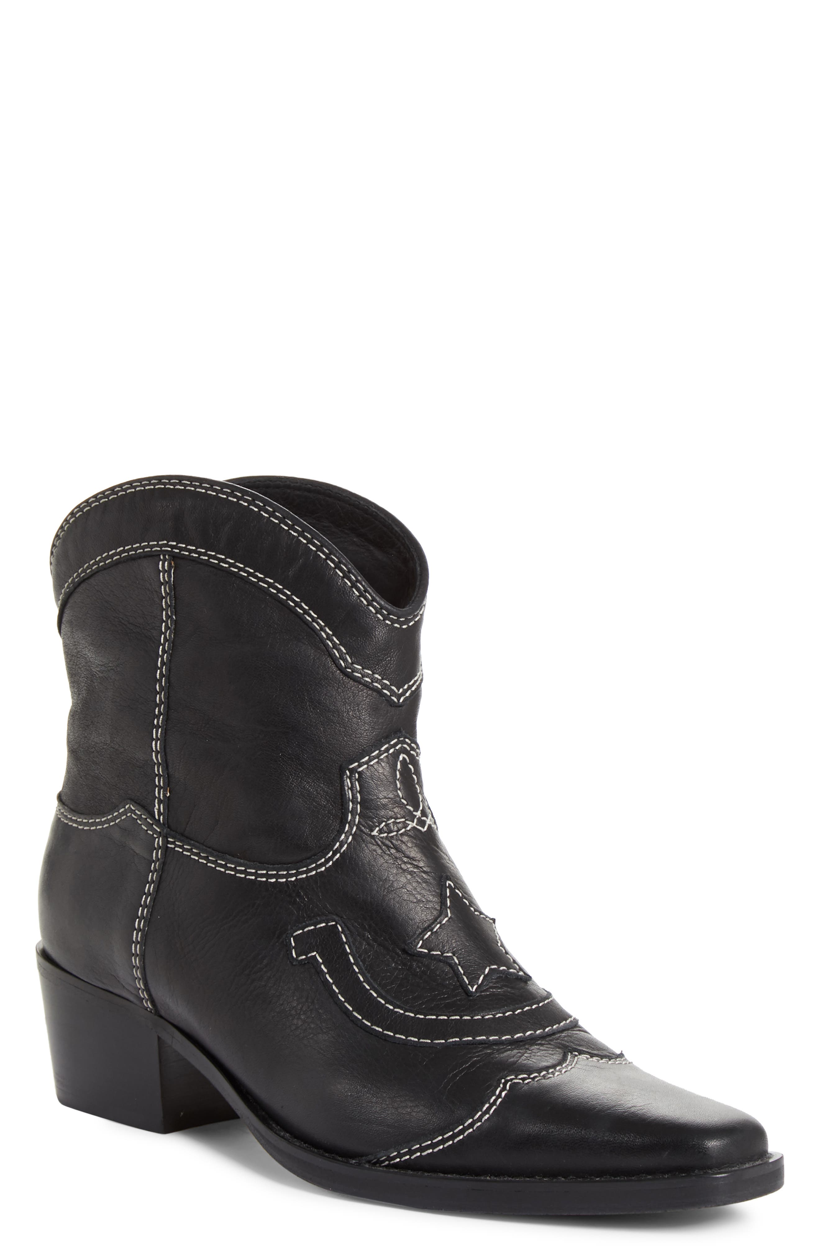 Ganni Low Texas Bootie