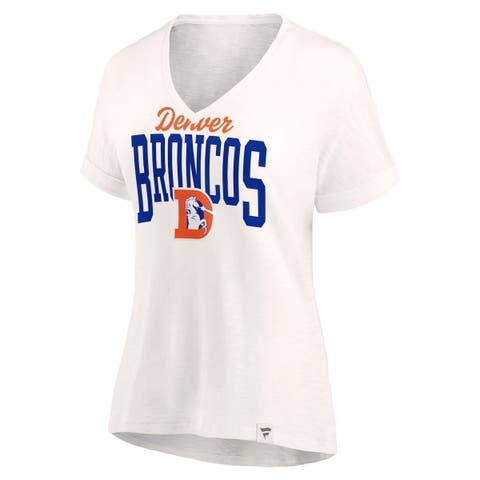 Women's Fanatics Branded Heather Gray St. Louis Blues Primary Logo Team Long Sleeve V-Neck T-Shirt Size: 3XL