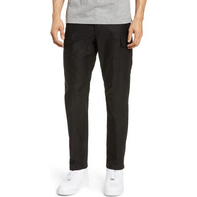 Wings + Horns Slim Fit Utility Cargo Pants, Black