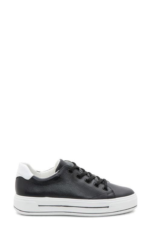 Shop Ara Crystal Platform Sneaker In Black