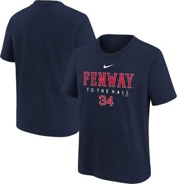 Youth David Ortiz Navy Boston Red Sox 2022 Hall of Fame Replica