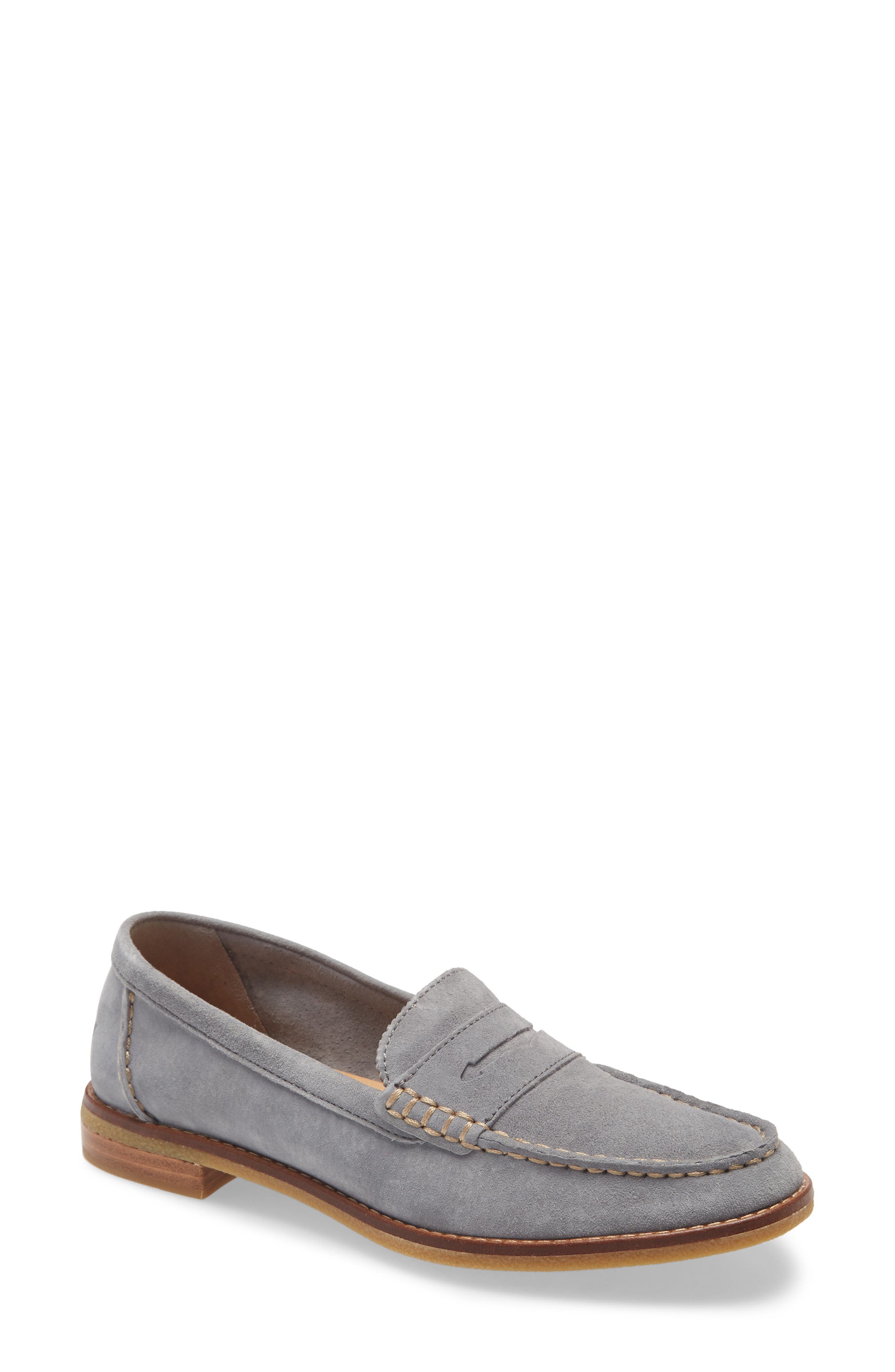 sperry penny loafers womens