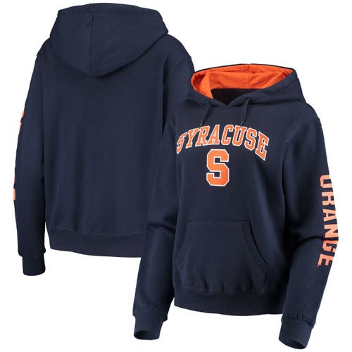 COLOSSEUM Women's Colosseum Navy Syracuse Orange Loud and Proud Pullover Hoodie