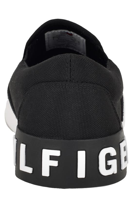 Shop Tommy Hilfiger Rayor Slip-on Sneaker In Black