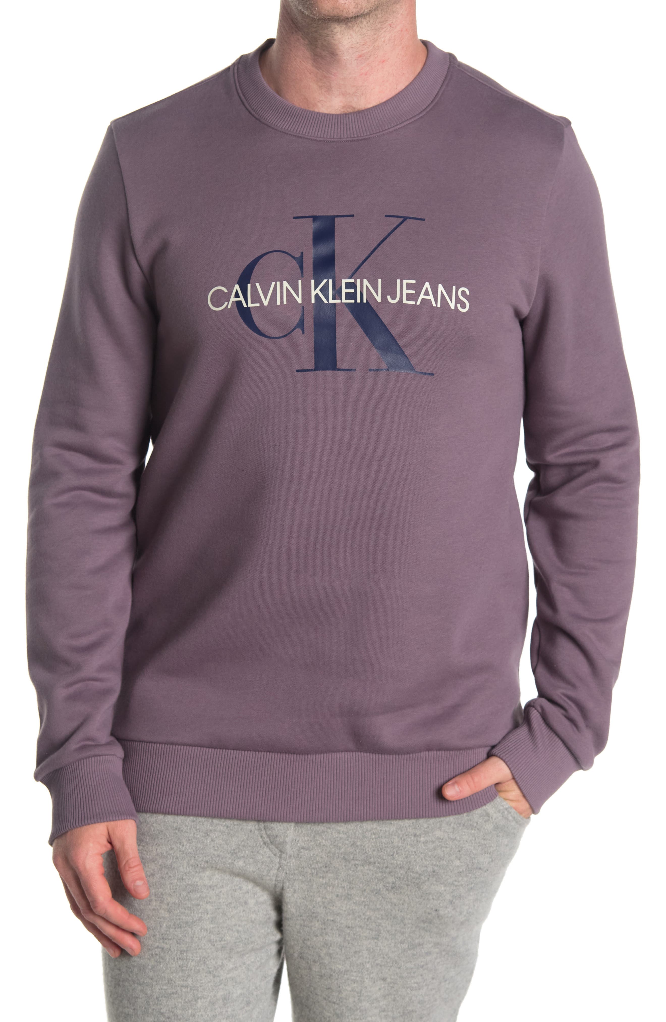 burgundy calvin klein hoodie