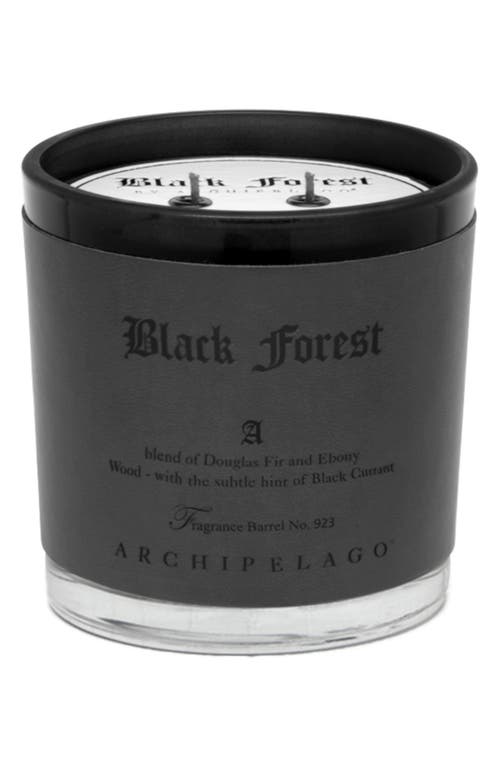 Archipelago Botanicals Black Forest Letterpress Candle 