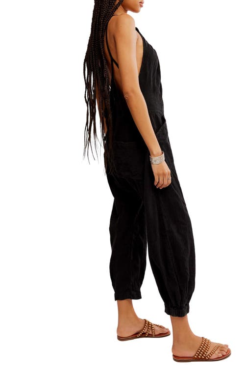 Shop Free People Dream Free Harem Jumpsuit In Black