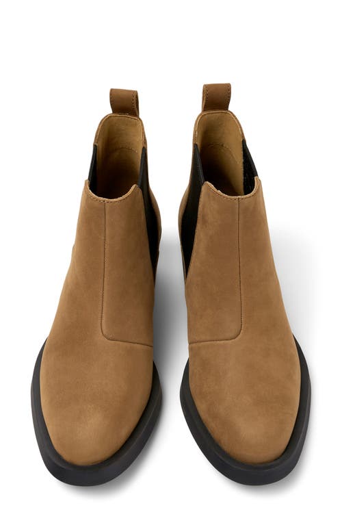 Camper Bonnie Chelsea Boot In Medium Brown