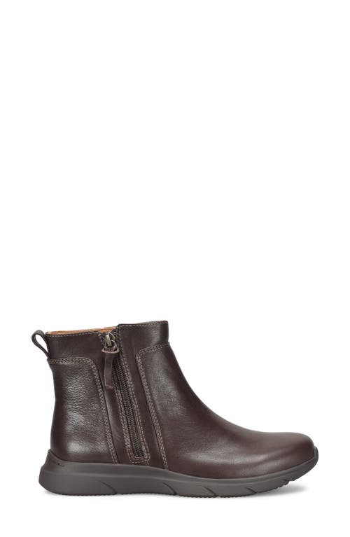 Comfortiva Maxine Waterproof Bootie In Chocolate