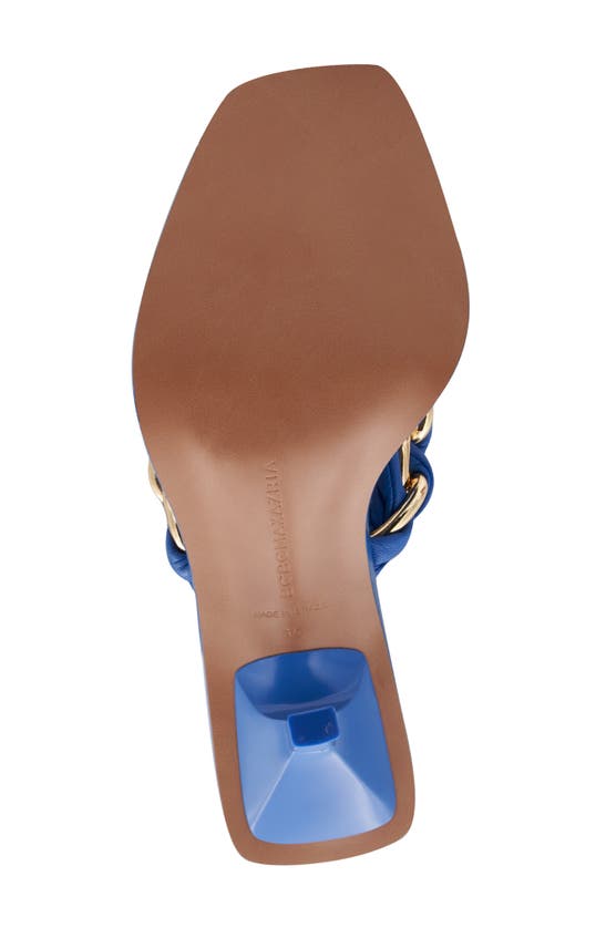 Shop Bcbgmaxazria Mistia Chain Braided Sandal In Blue