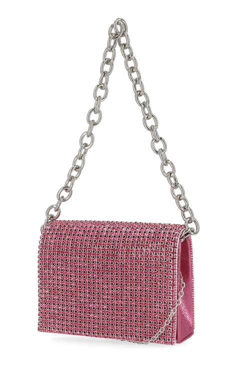 Crystal Embellished Shoulder Bag