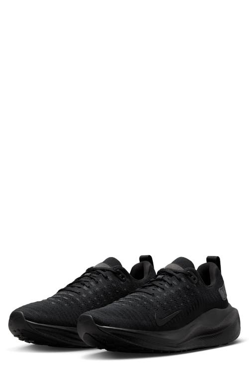 Nike Infinityrn 4 Running Shoe In Black/black/anthracite